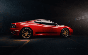 Syyskuu 2018 Triangle Motor Co. Ferrari 360